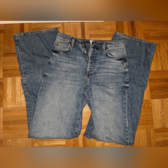 Zara the boo full length wide leg jeans - Picture 2 of 10